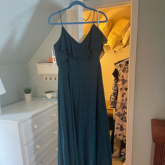 caspian sea bridesmaid dress Jenny Yoo | Dresses | Luxe Chiffon 785mila Size 14 Color:GREY Height 177cm Black / M ‘Worn by Monica Lewinsky’: